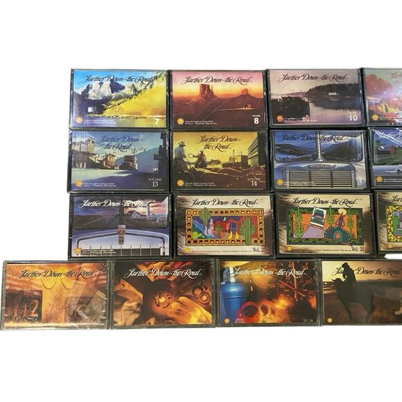 Vintage Further Down the Road Cassette Tape Lot of 21 NWT - Picture 2 of 4